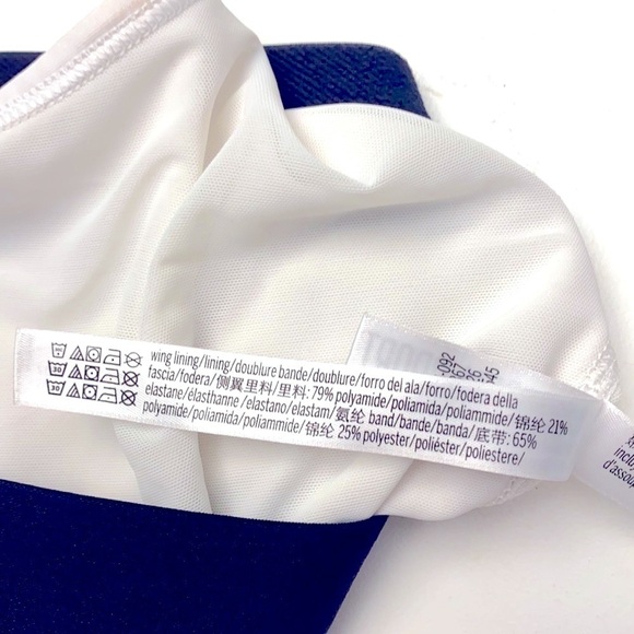 Women’s Victoria Sport White and Black Sports Bra - Picture 6 of 6